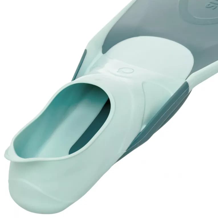 Ласты для дайвинга детские зеленые Subea FF Soft 100