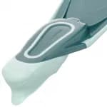 Ласты для дайвинга детские зеленые Subea FF Soft 100