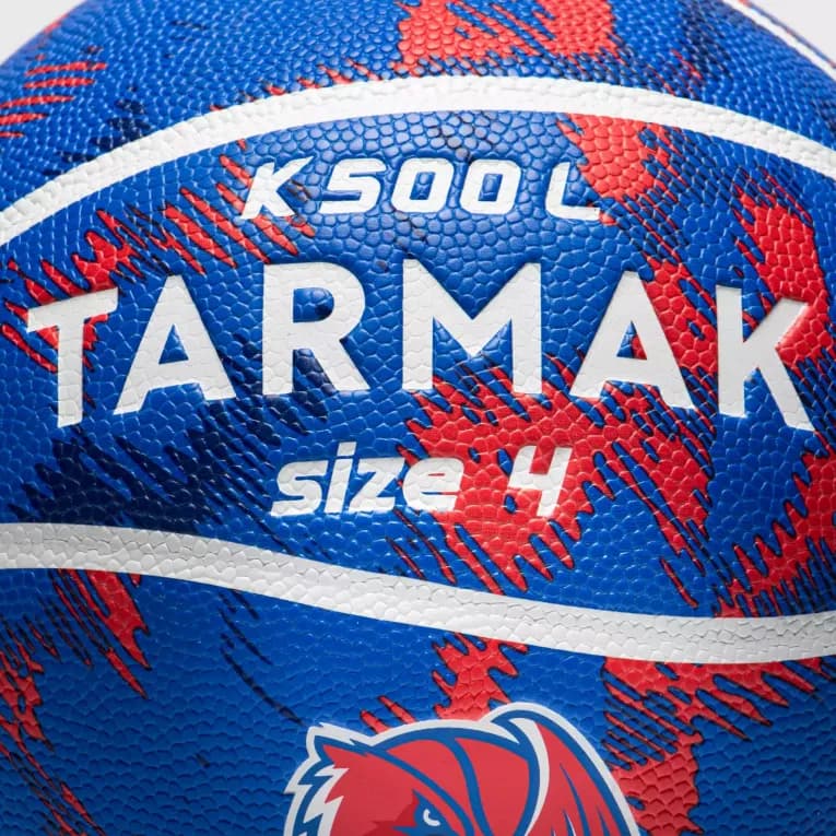 Мяч баскетбольный размер 4 синий Tarmak K500 Light 
