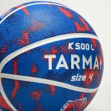 Мяч баскетбольный размер 4 синий Tarmak K500 Light 
