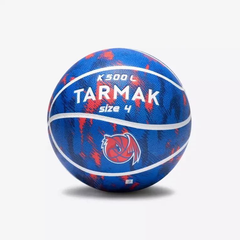 Мяч баскетбольный размер 4 синий Tarmak K500 Light 