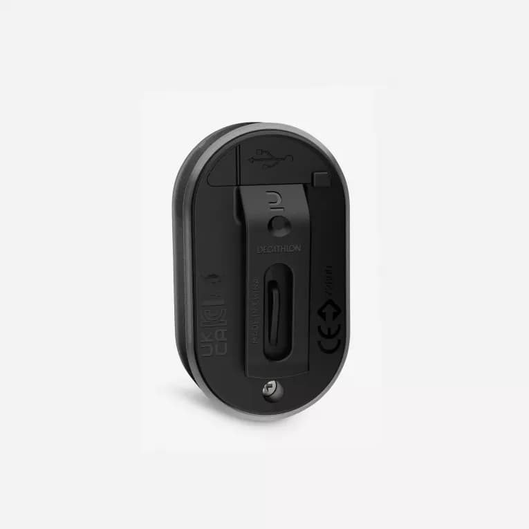 Набор велосипедных фонарей передний и задний чёрные SL510 USB