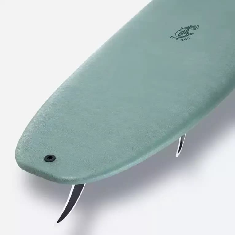 Серфборд 8'4" с 3 плавниками Olaian 900 Epoxy Soft