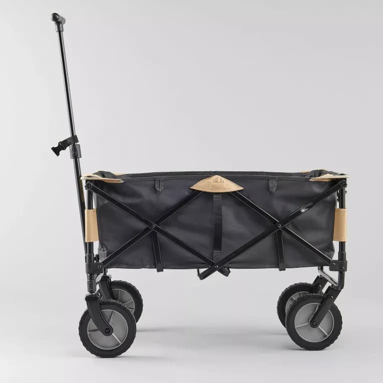 Тележка складная для кемпингового снаряжения серая Quechua 500