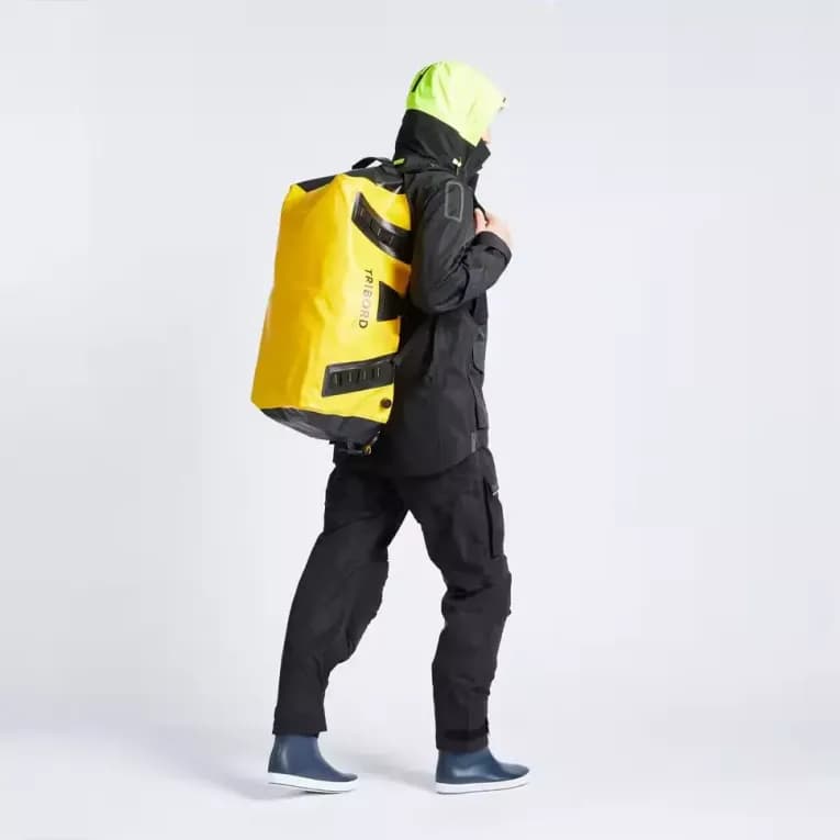 Сумка герметичная 60л жёлтая Tribord 500