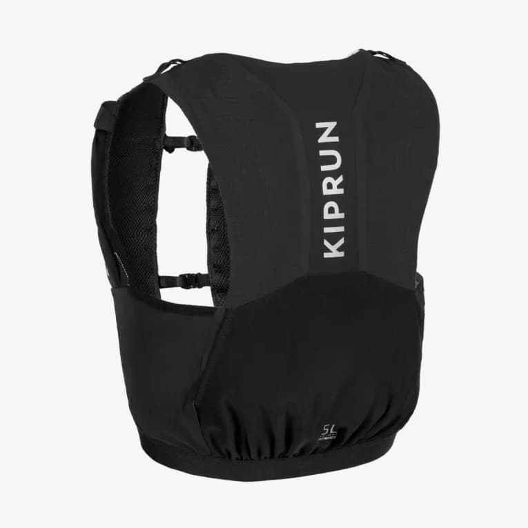 Жилет для трейлраннинга черный Kiprun 900