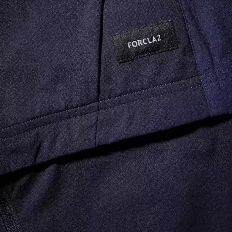 Брюки походные женские синие Forclaz 500