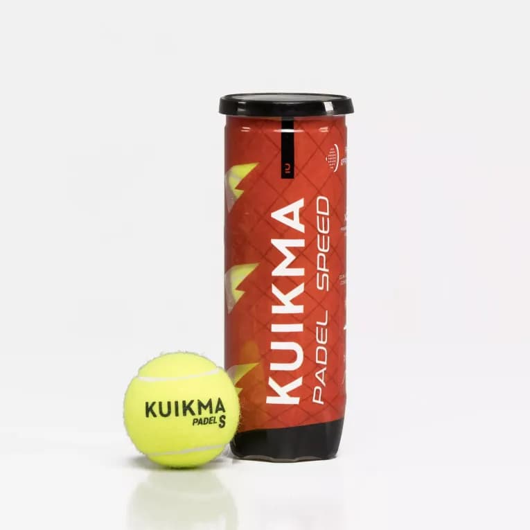 Мячи для падела под давлением 3шт жёлтые Kuikma 100 Pb Speed 