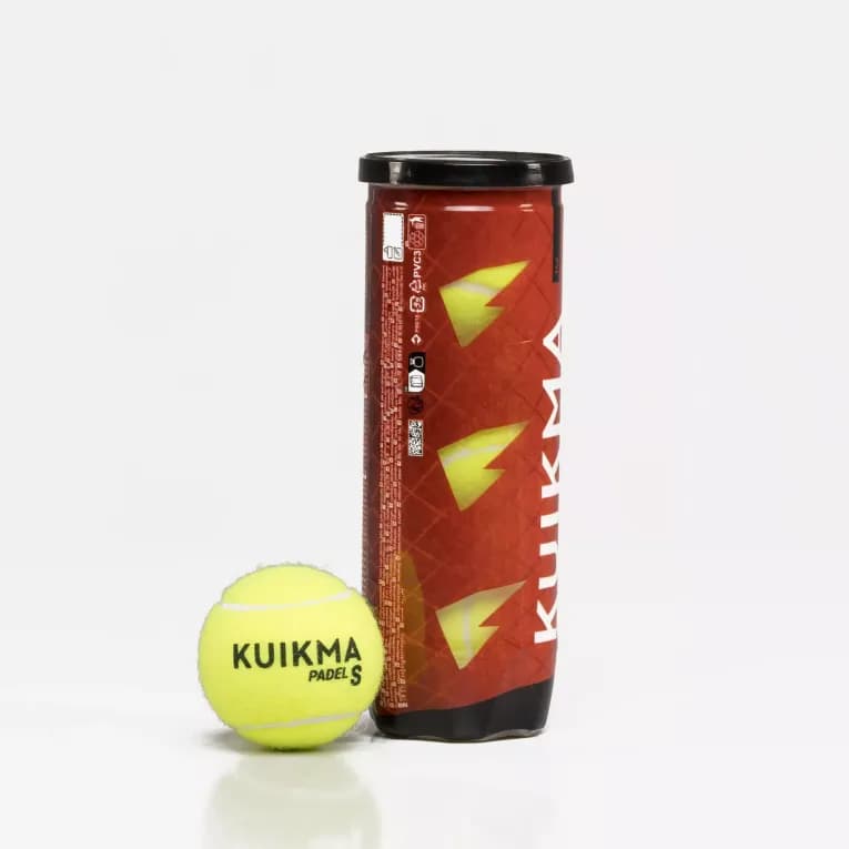 Мячи для падела под давлением 3шт жёлтые Kuikma 100 Pb Speed 