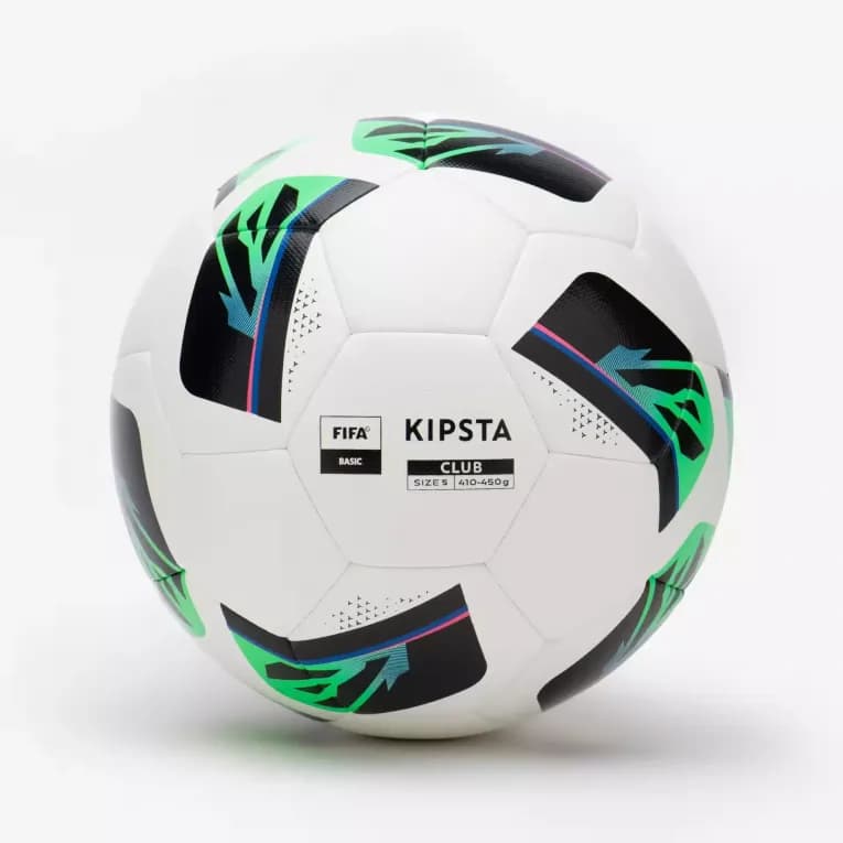 Мяч футбольный размер 5 белый Kipsta Club