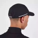 Кепка для бега водоотталкивающая черная Kiprun 5 Panels WR 500