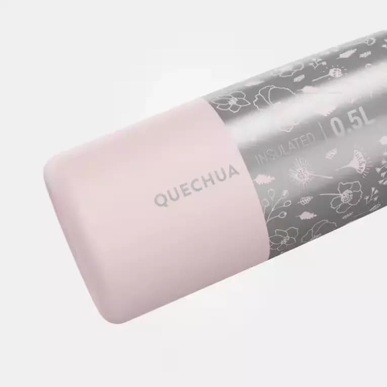 Бутылка изотермическая 0,5л розовая Quechua 500