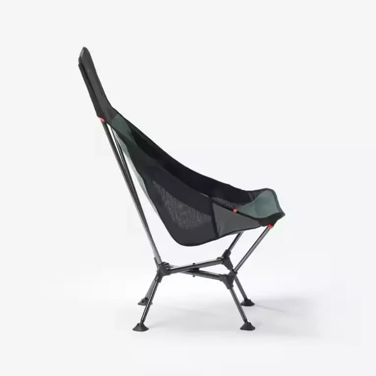 Кресло складное компактное зелёное Quechua MH 500 XL