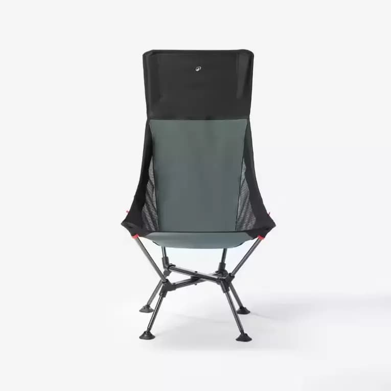 Кресло складное компактное зелёное Quechua MH 500 XL