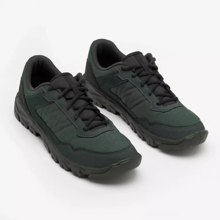 Кроссовки походные мужские зелёные Quechua NH 50