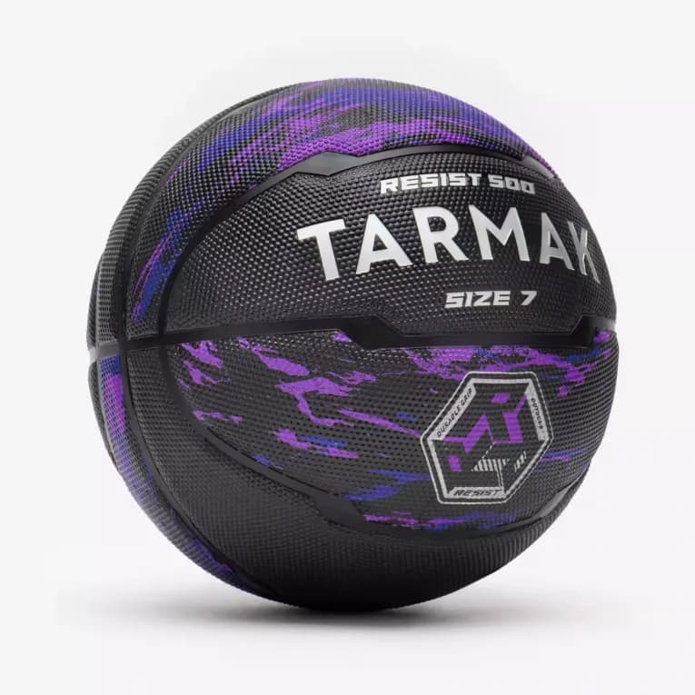 Мяч для баскетбола размер 7 фиолетово-черный Tarmak R500