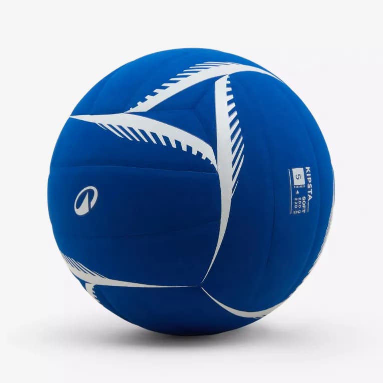 Мяч волейбольный синий Kipsta VB500 Soft