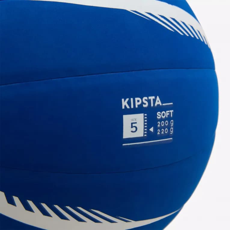 Мяч волейбольный синий Kipsta VB500 Soft
