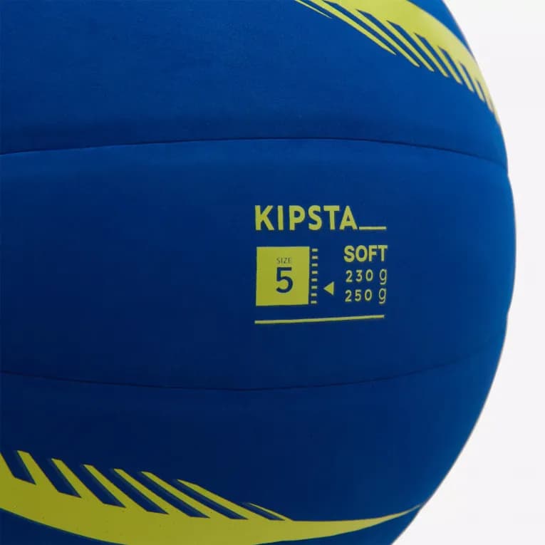 Мяч волейбольный синий Kipsta VB500 Soft