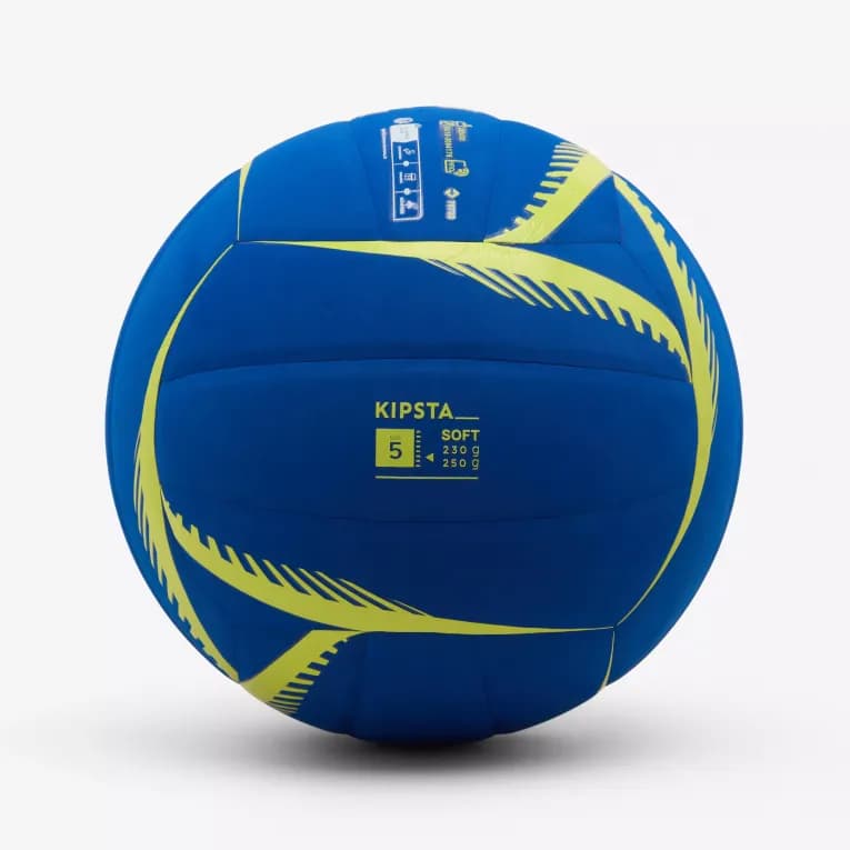 Мяч волейбольный синий Kipsta VB500 Soft