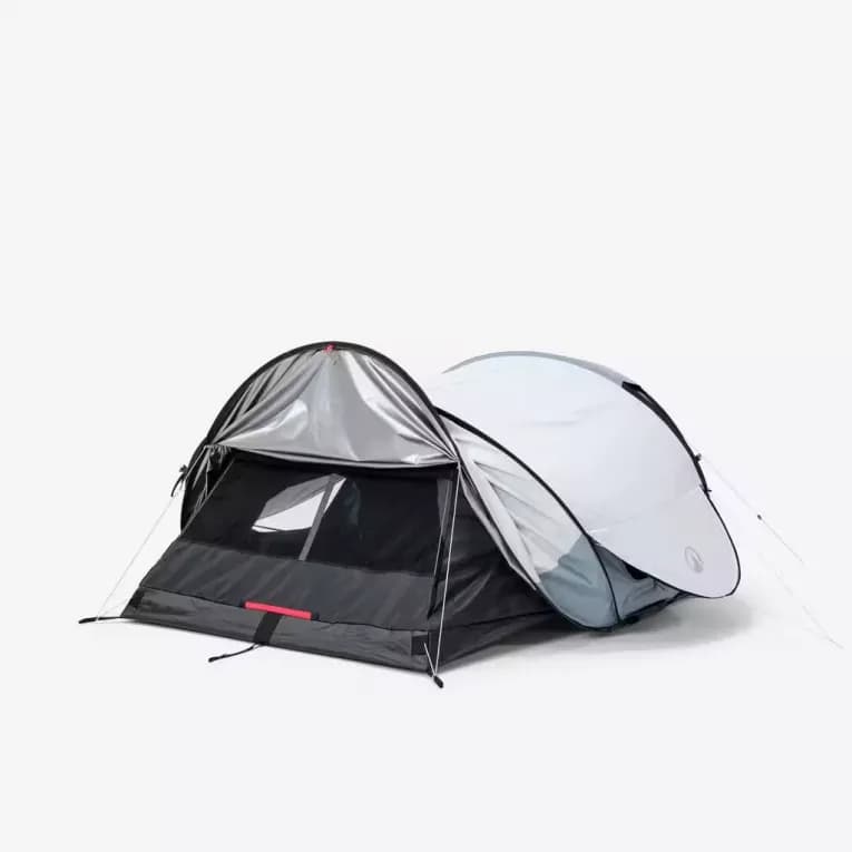 Палатка для кемпинга 2-хместная Quechua 2 seconds XL Fresh & Black