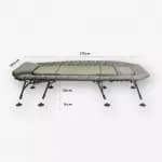 Раскладушка карповая тёмно-зелёная Caperlan Bedchair 900 Morphoz