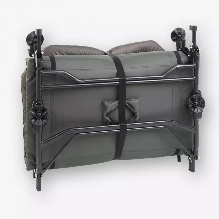 Раскладушка карповая тёмно-зелёная Caperlan Bedchair 900 Morphoz