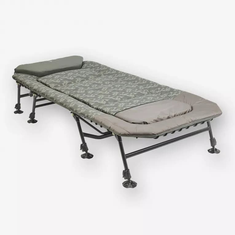 Раскладушка карповая тёмно-зелёная Caperlan Bedchair 900 Morphoz