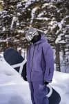 Куртка горнолыжная фиолетовая Prime Cool PR04