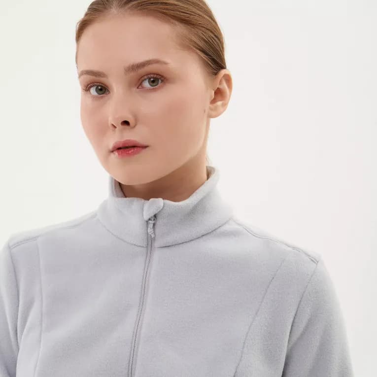 Джемпер флисовый женский ADS FLEECE JACKET GREY 100
