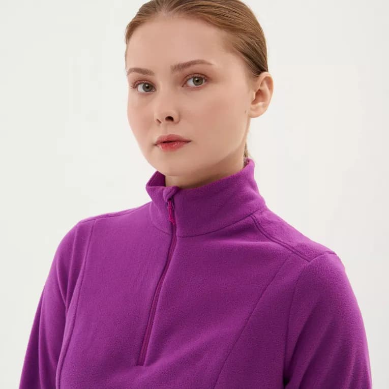 Джемпер флисовый женский ADS FLEECE JACKET PURPLE 100