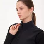 Жилет флисовый женский чёрный Deway 100