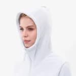 Толстовка флисовая женская голубая Deway SH100