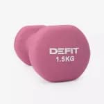 Гантели 1,5 кг неопреновые 2 шт. Defit 100
