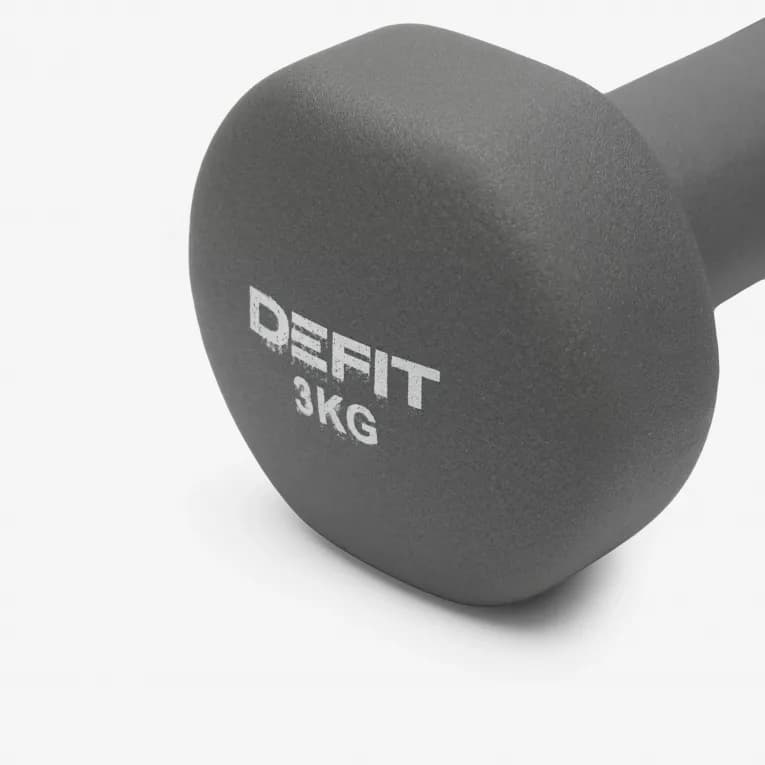 Гантели неопреновые 2х3 кг для фитнеса Defit 100