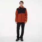 Флисовая кофта мужская оранжевая Deway 500