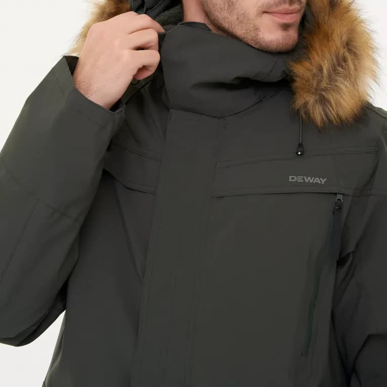 Парка зимняя мужская хаки Deway SH900 U-WARM