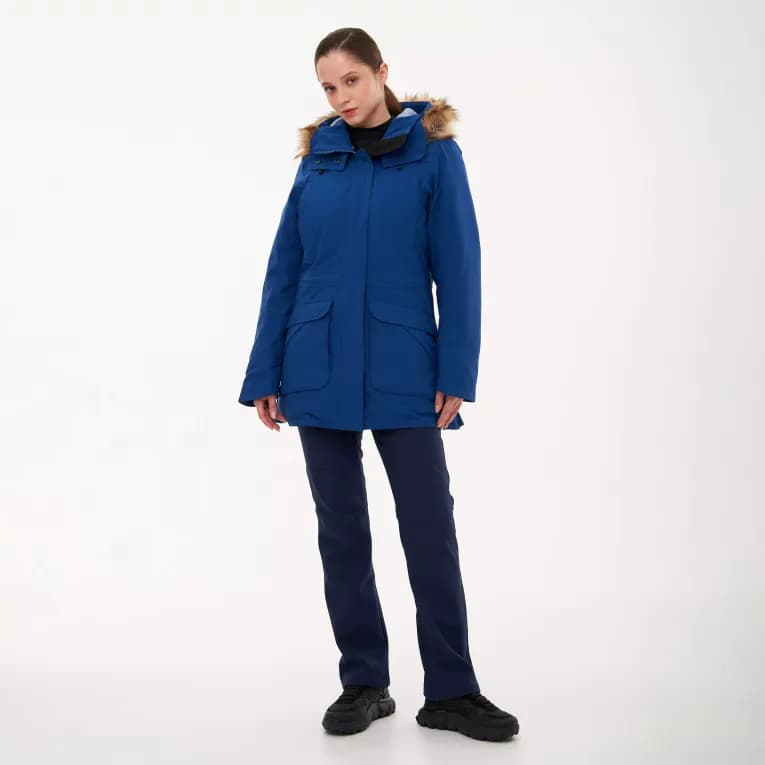 Парка зимняя женская синяя Deway SH900 U-Warm