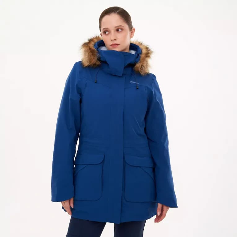 Парка зимняя женская синяя Deway SH900 U-Warm