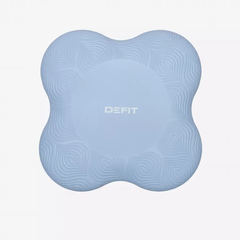 Подушка для йоги голубая Defit 100
