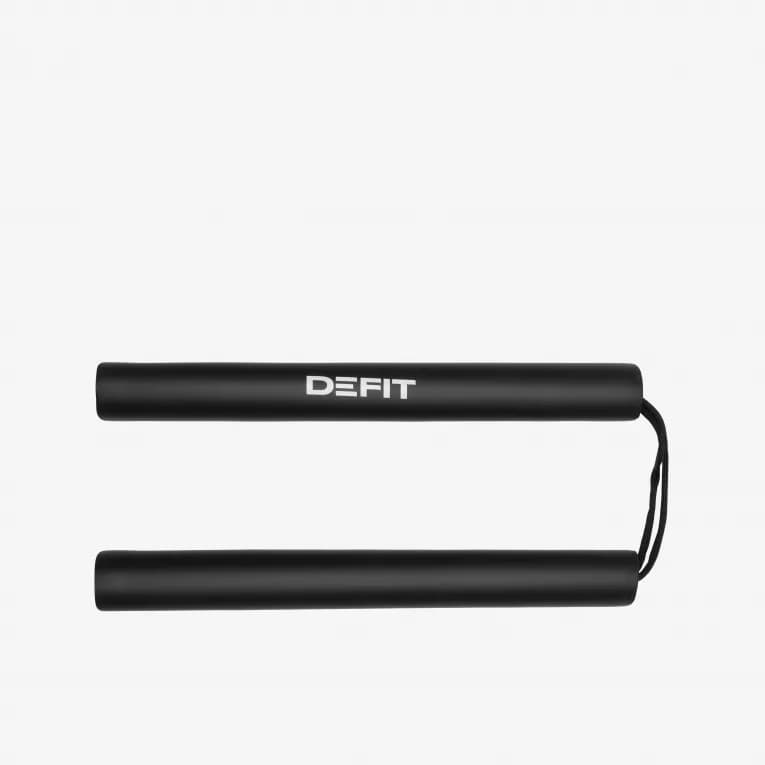 Нунчаки для занятий боевыми искусствами черный Defit 100