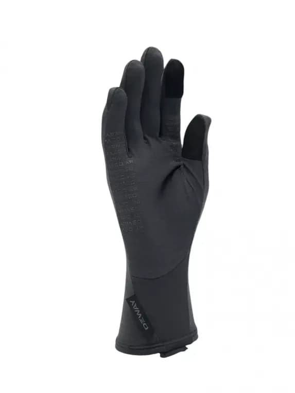 Перчатки из шерсти мериноса для взрослых серые Deway SH500 Merino