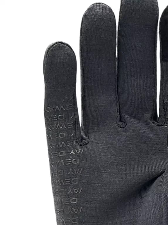 Перчатки из шерсти мериноса для взрослых серые Deway SH500 Merino