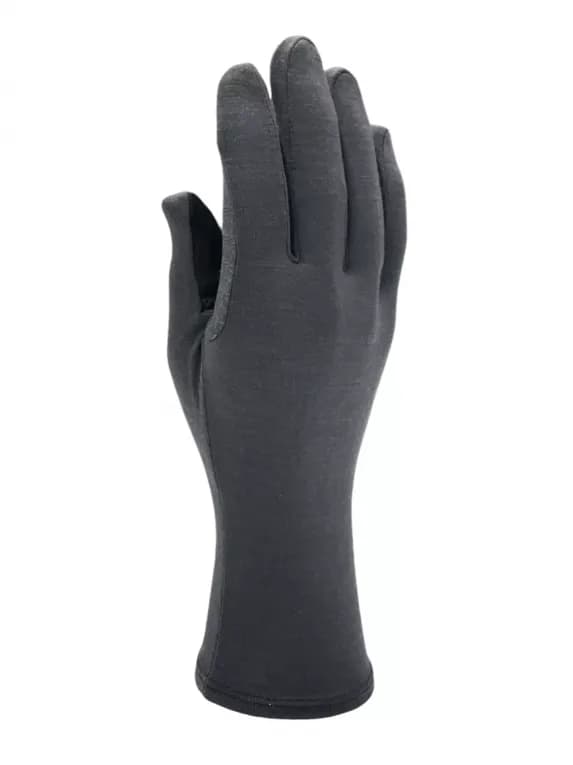 Перчатки из шерсти мериноса для взрослых серые Deway SH500 Merino