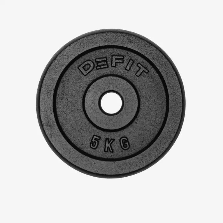 Диск чугунный для тяжелой атлетики Defit 100