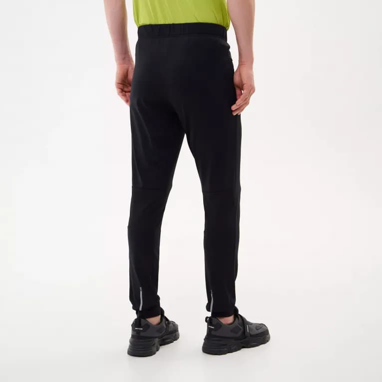 Брюки для бега мужские чёрные Defit Run Warm 100