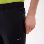 Брюки для бега мужские чёрные Defit Run Warm 100