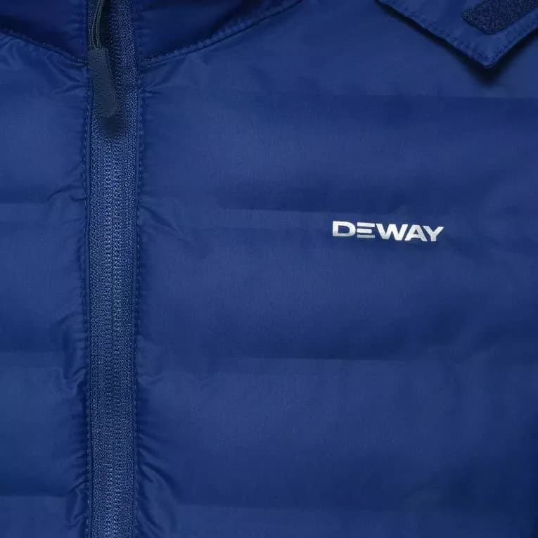 Пуховик для мальчика синий Deway 500