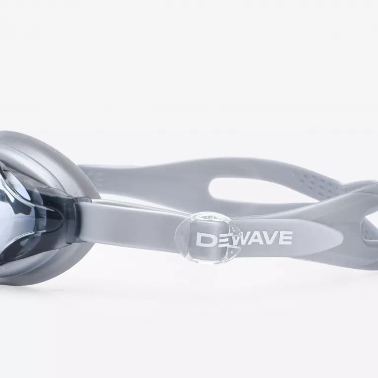 Очки для плавания серые Dewave 100