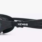 Очки для плавания детские черные Dewave 500